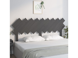 Cabecero 178x3x80,5 cm Pino Macizo Gris