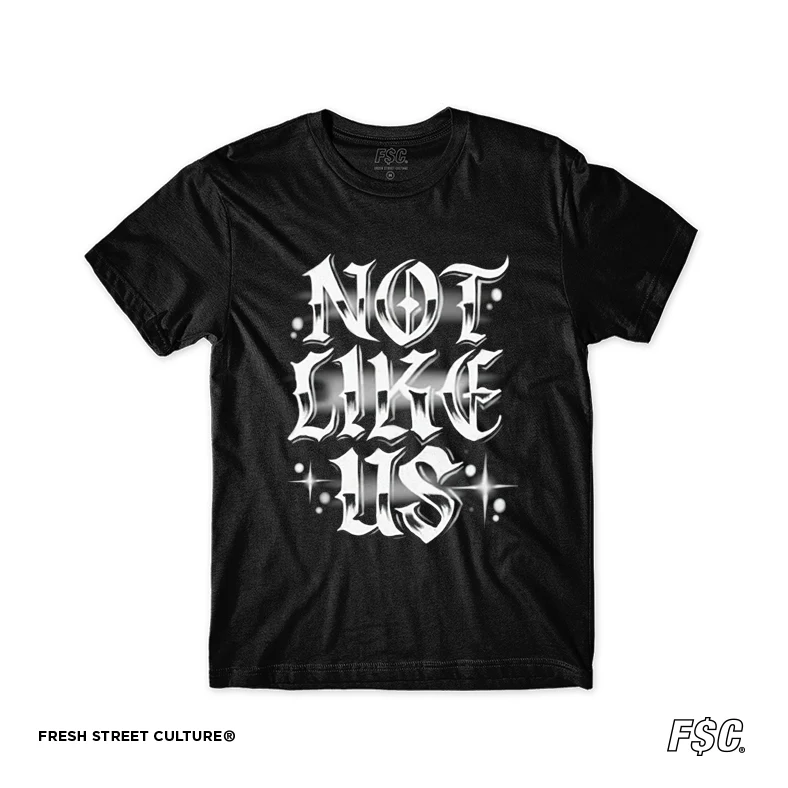 T-shirt Rockinstone Kendrick Lamar / Not Like Us(s)