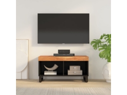 Vidaxl Móvel De Tv 85x33x43,5 Cm Madeira De Acácia Maciça