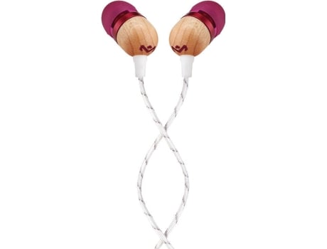 Auriculares com Fio THE HOUSE OF MARLEY Smile Jamaica (In Ear - Microfone - Roxo)