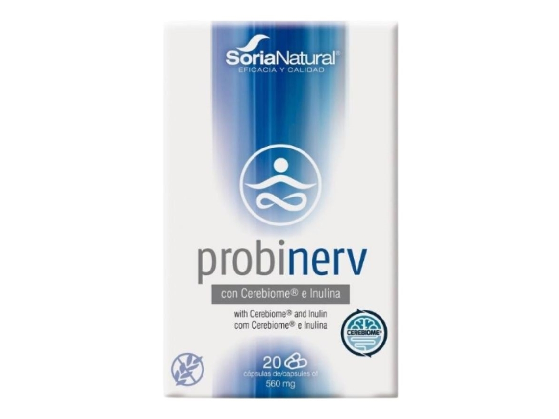 Probinerv Sem Glúten 20 Cápsulas SORIA NATURAL