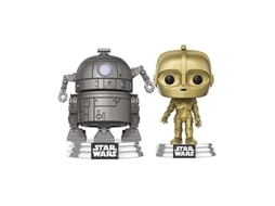 Figurinas Funko Star Wars Pacote 2 Pop! Vinyl Série Conceito R2 D2 C