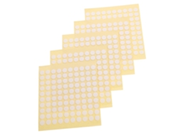 500 Unidades De Adesivos Acrílicos Transparentes Para Balões E Papel.