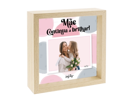 Moldura LOVELY STORY (23 x 23 cm - Madeira)