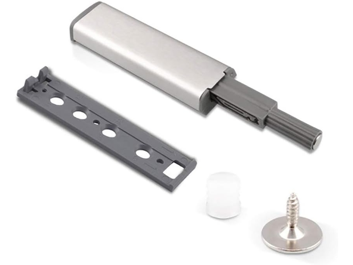 Kit De 4 Peças Com Trava Pressão Portas, Gavetas E Armários De Cozinha, Sistema De Abertura Por Pressão E