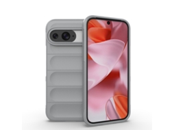 Capa De Silicone Para Google Pixel 9 (cinza) Gertiz