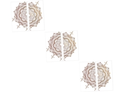 Conjunto De 6 Adesivos De Parede Mandala Autoadesivos Decorativos.