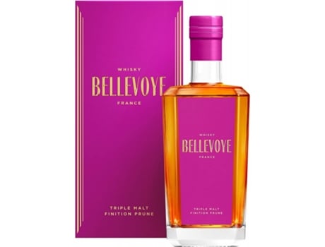 Uísque Bellevoye Triple Malt Bellevoye Prune 100 França