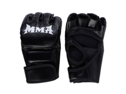 Luvas de Boxe com Meio Dedo para MMA Preto | S/MARCA