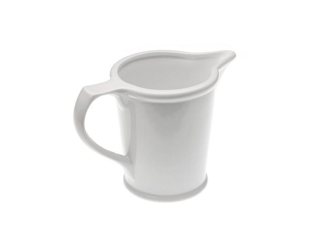 Recipiente de Leite Porcelana Branca