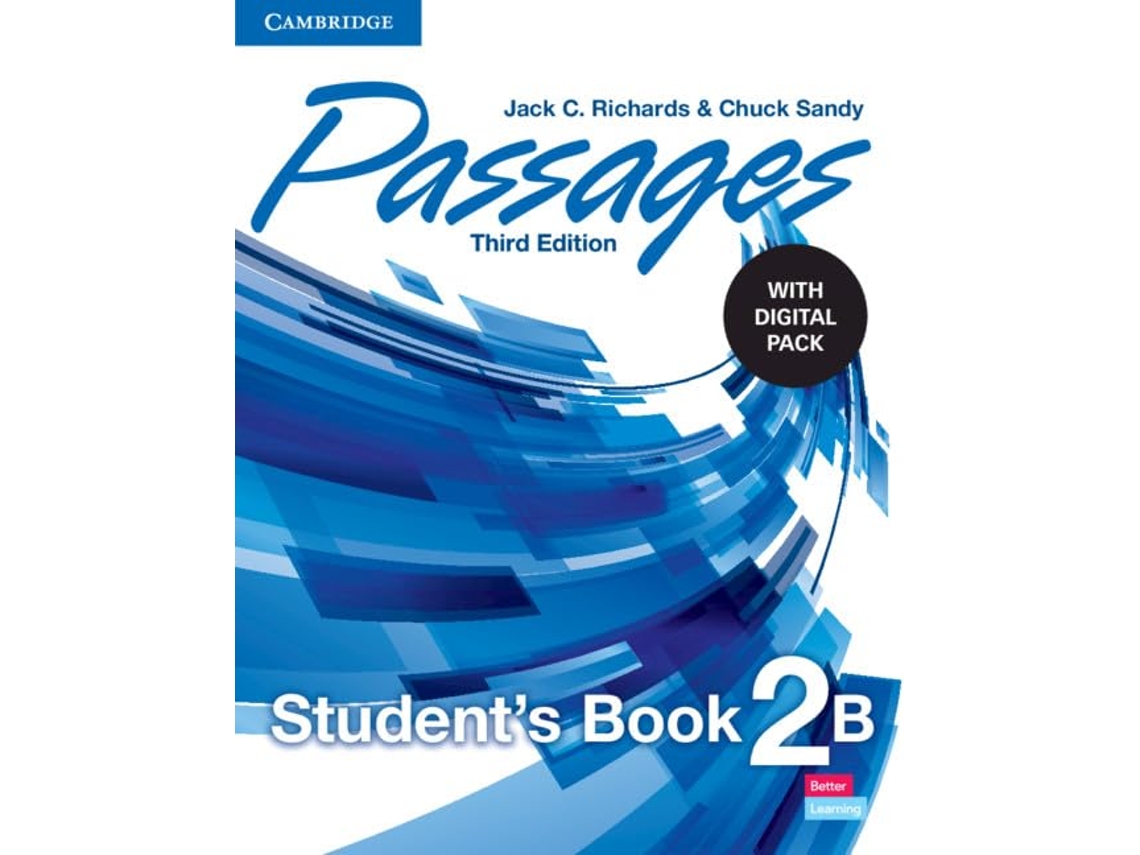 Livro Passages 2 Sb B With Digital Pack 3Ed de Jack C Richards e Chuck Sandy (Inglês)
