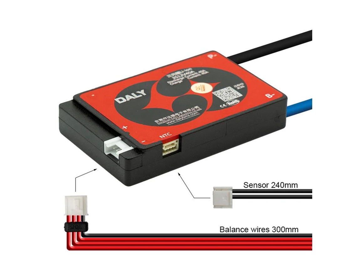Bms 3s 12v 40a [daly] Nova Geracao