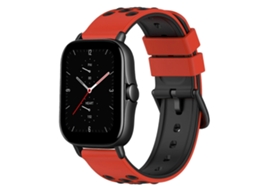 Pulseira De Silicone Bicolor De 20 Mm Para Amazfit Gts 2