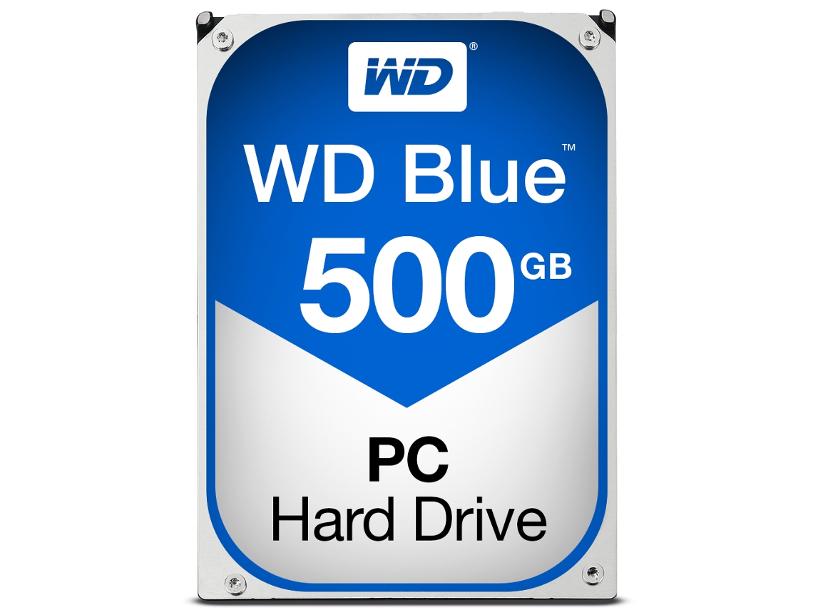 Disco HDD Interno WESTERN DIGITAL Blue 3.5" 500GB 7200 RPM III (500 GB - SATA - 7200 RPM)