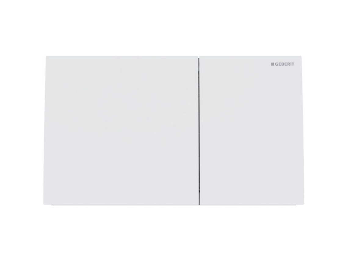 GEBERIT Betätigungsplatte Sigma70 Für 2-Mengen-Spülung -- Neue Kopie Cor: Aço Inoxidável Lacado a Branco Mate