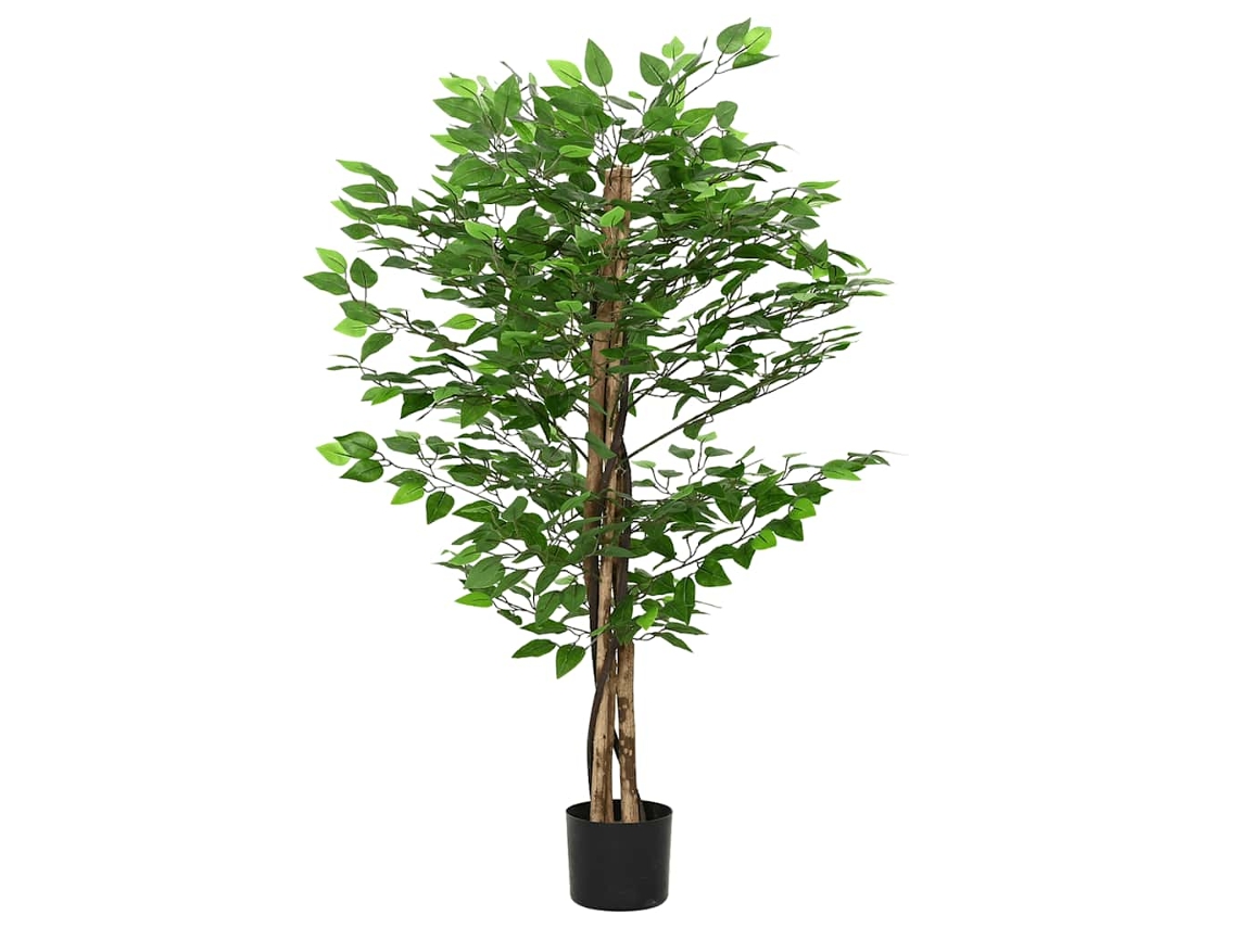 Vidaxl Planta De Ficus Artificial 788 Folhas 120 Cm Verde