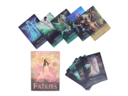 Mali baralho de Tarot 44 Folhas Padrões Exquisitos Tamanho Perfeito para Iniciantes