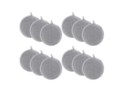 Conjunto De 12 Esponjas De Cozinha Dupla Face Para Lavar Louça E Panelas.