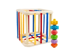 Mali brinquedo Sensorial Montessori Bebê: Reconhecimento de Cores e Formas, Habilidades Motoras