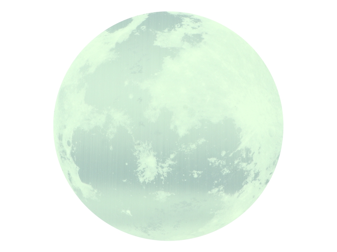 Adesivo Parede Lua Luminosa 30cm LAXISCREED