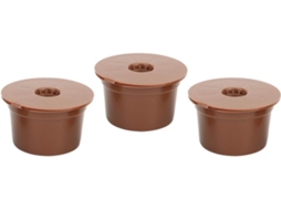 Filtro De Café 3 Peças De Plástico Para Máquina De Café Acessórios Reutilizáveis ​​refil Aquaforge