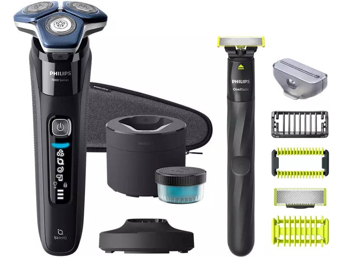 Máquina de Barbear PHILIPS S7886/78 Rotativa (Outlet Grade A - Autonomia: 60 min - Bateria)