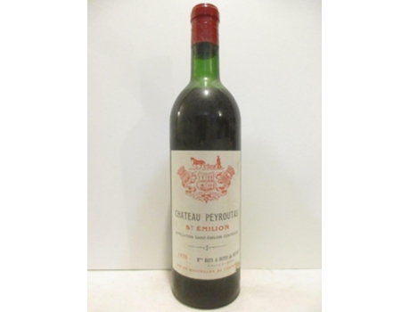 Vinho Tinto CHÂTEAU PEYROUTAS 1970 (75 cl - 1 unidade)