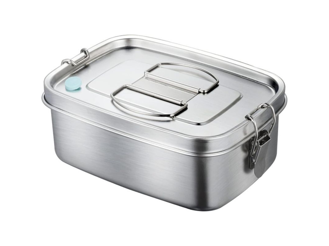 Caixa de Bento de Aço Inoxidável com Divisor S/MARCA