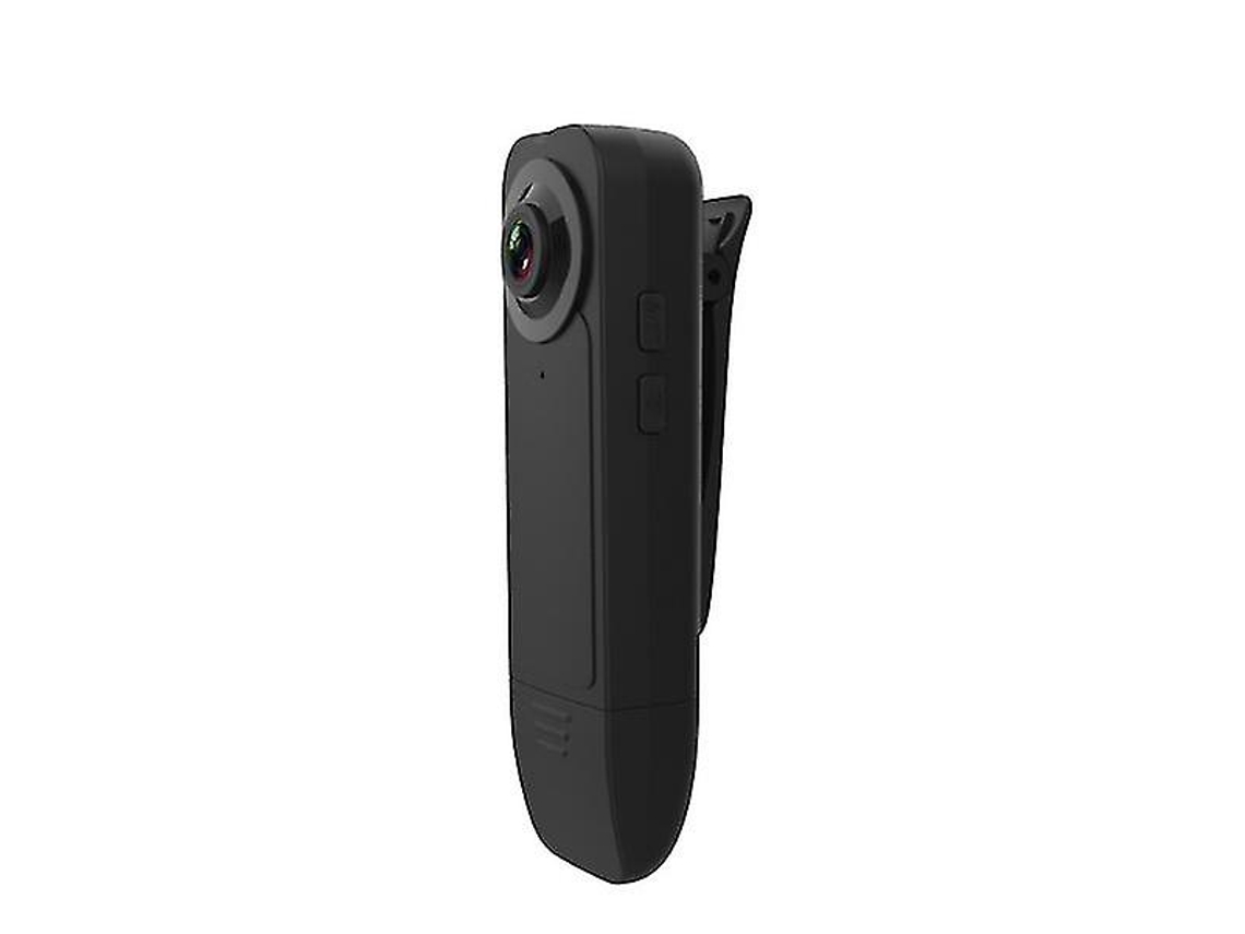 Mini câmera, gravador de vídeo portátil sem fio 1080P com detecção de movimento e visão noturna (preto)