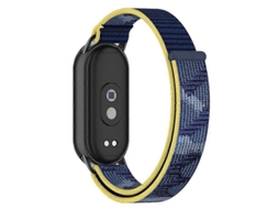 Pulseira De Nylon Trançado Com Conector Metálico Xdfind Para Xiaomi Smart Band 10 / 9 / 8 / Nfc