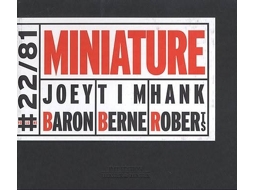 CD Miniature / Joey Baron, Tim Berne, Hank Roberts - Miniaturas (1CDs)
