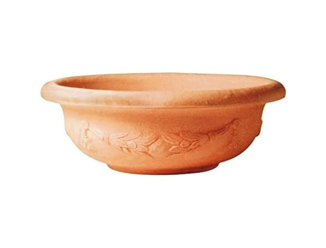 Vaso Bols Pantelleria TELCOM Ø 35 Cm Resina Rotazonal Acabamento Impruneta