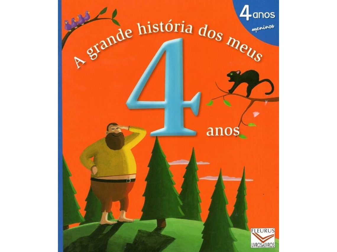 Livro Grande Hist Dos Meus 4 AnosMenino (Francês)