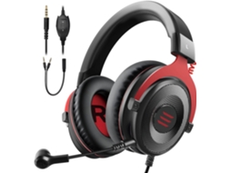 Fon de Ouvido para Jogos com Microfone e Cancelamento Ruído Fone Ps4 Fio UISAVE