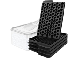 Formas para Mini Cubos de Gelo Cubos de Gelo Pequenos de 1,4 Cm, para Fazer Café Gelado e Coquetéis PANOONA (pacote com 4)