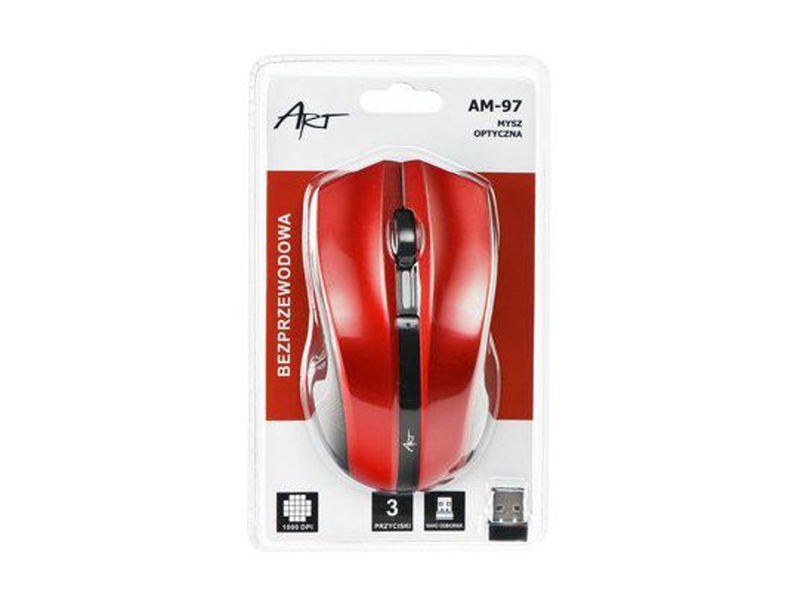 Rato Lmobile Am-97 Wireless Vermelho