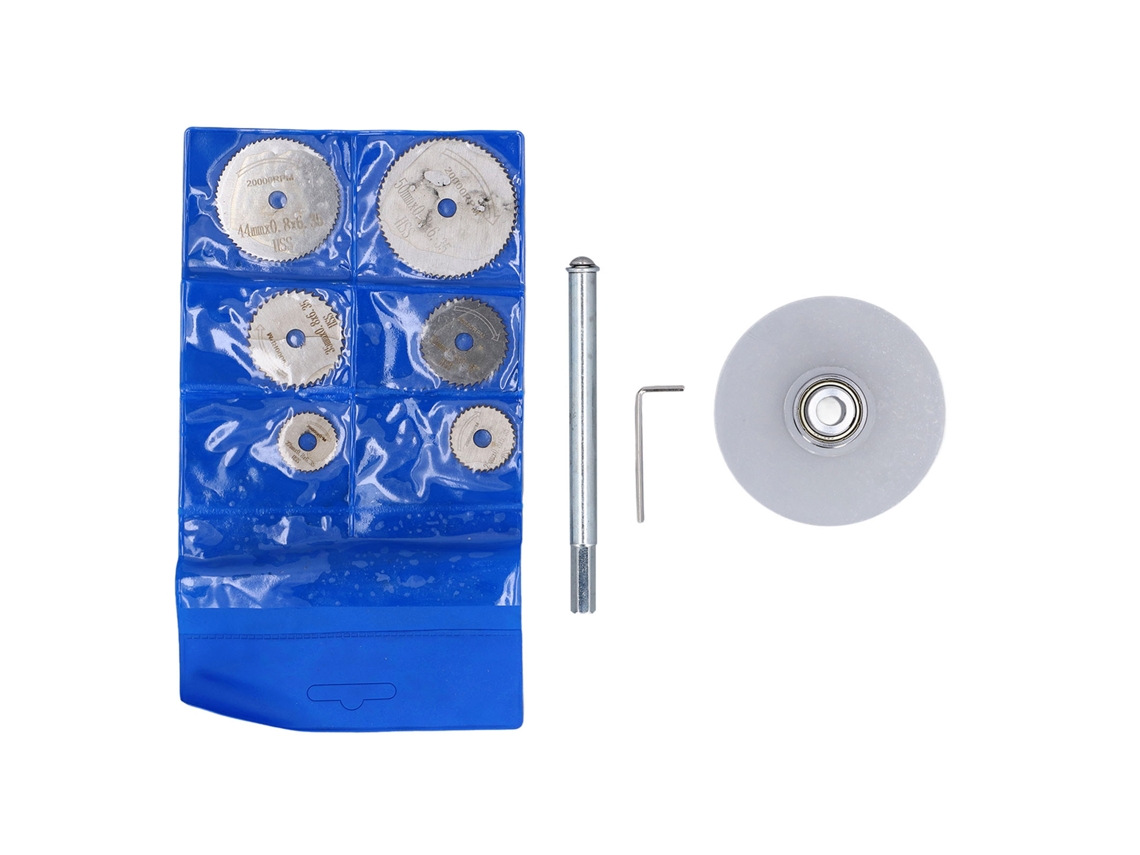 Cortador De Tubos Pvc Interno Com Calibre Ajustável, 6 Lâminas De Serra E Eixo Hexagonal De 0,315 Polegadas