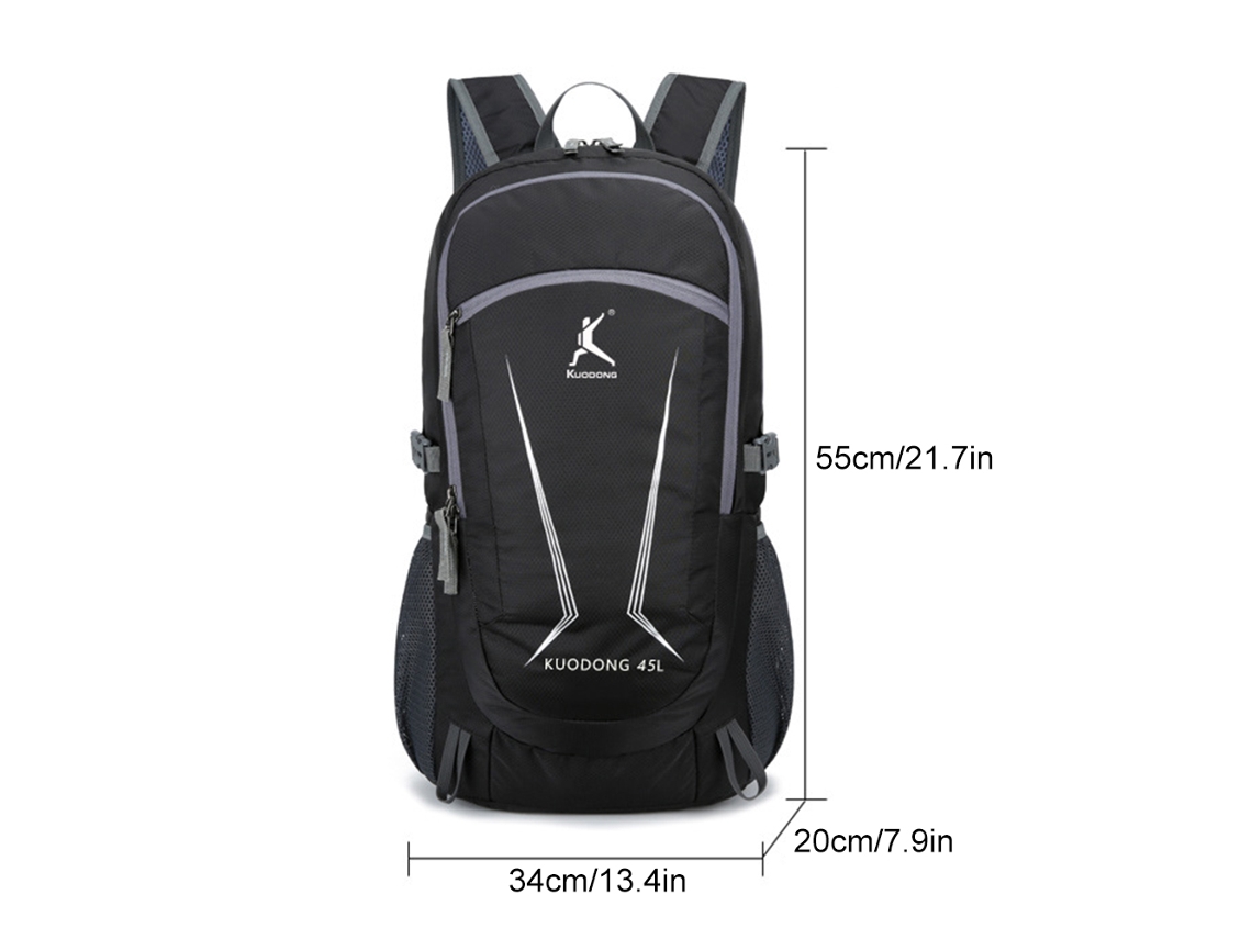 Mochila Plegável Impermeável Leve para Viagem Outdoor Camping S/MARCA