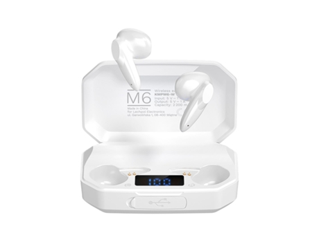 Kruger&Matz M8 Auriculares In Ear Wireless, Branco