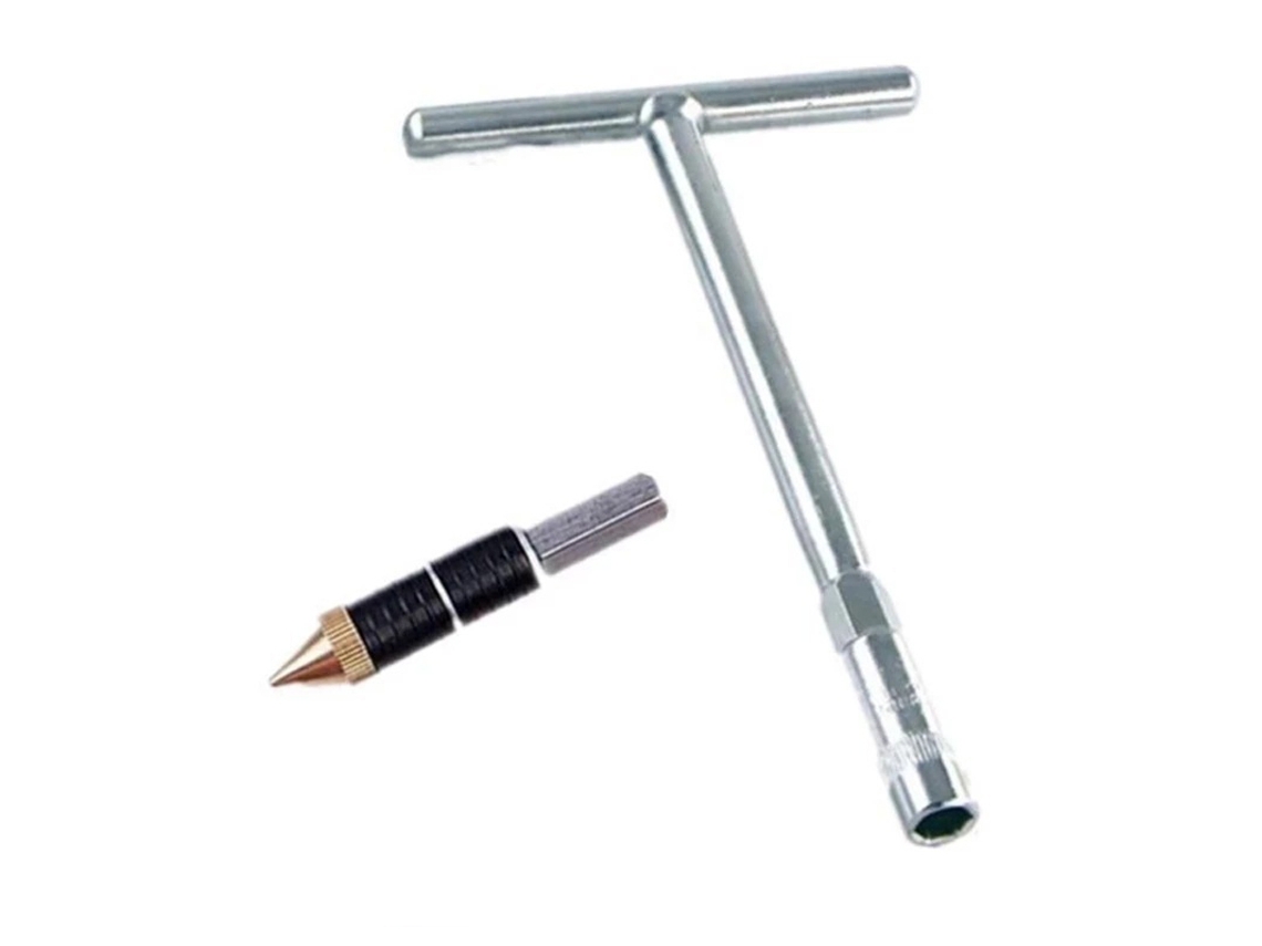 Pino de vedação de aço inoxidável com adesivo termofusível para tubos PPR, ferramenta de encanamento para reparos em cozinhas e banheiros.