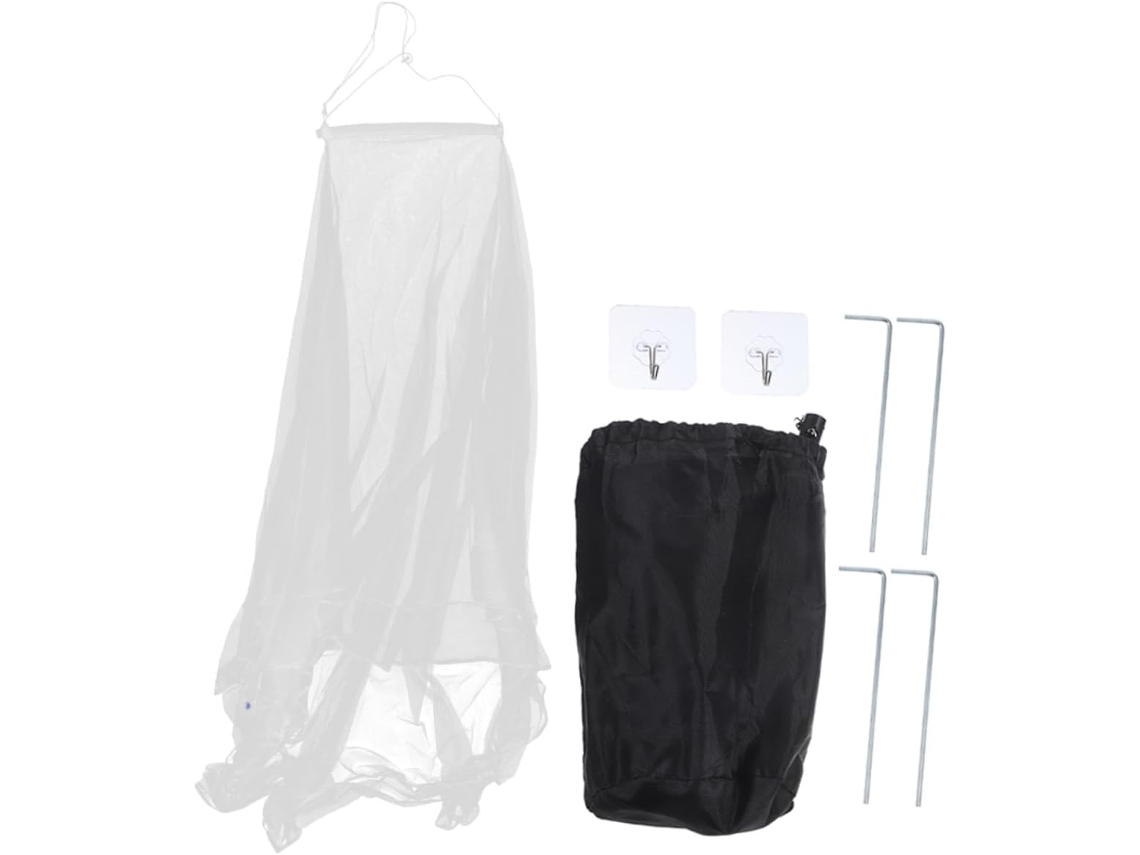 Mosquiteiro Para Cama De Casal, Barraca Dobrável Para Uso Externo, Mosquiteiro Portátil Para Camping