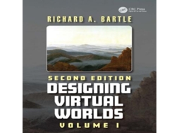 Livro Designing Virtual Worlds Volume I de Richard A Bartle (Inglês)