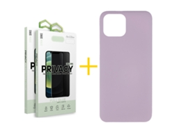 Conjunto de Películas de Ecrã para iPhone 13 SKYHE Roxo (2un)