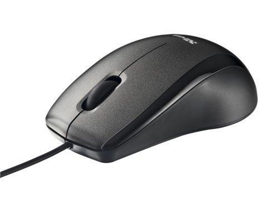 Rato TRUST MI-2275F (Cabo USB - Casual - Preto)
