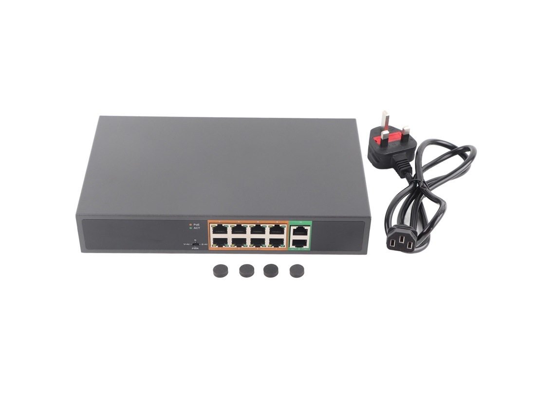 Switch Ethernet Poe LAXISCREED 1gbps Ieee802.3af/at