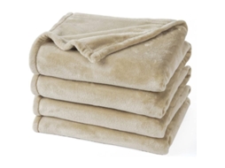 manta de Fleece Ultra Macia Tamanho Duplo 150x200cm, Sem Pilling, Conforto Plush 280gsm