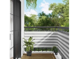 Vidaxl Tela De Varanda 75 X 600 Cm Tecido Oxford Retangular