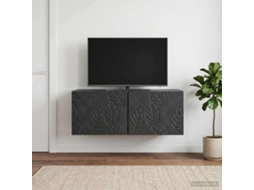 Vidaxl Gabinete De Tv De Parede 78,5 X 41 X 30 Cm Preto