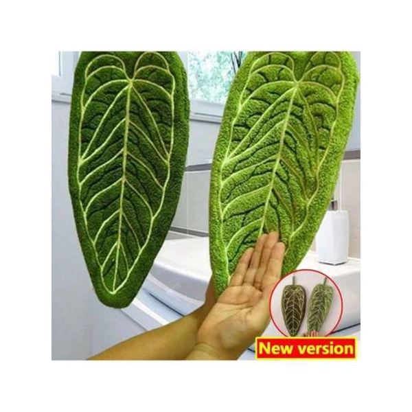 1 Toalha Criativa com Estampa de Folha, Estilo para Pendurar, Ideal para Cozinha BRILVIBERA