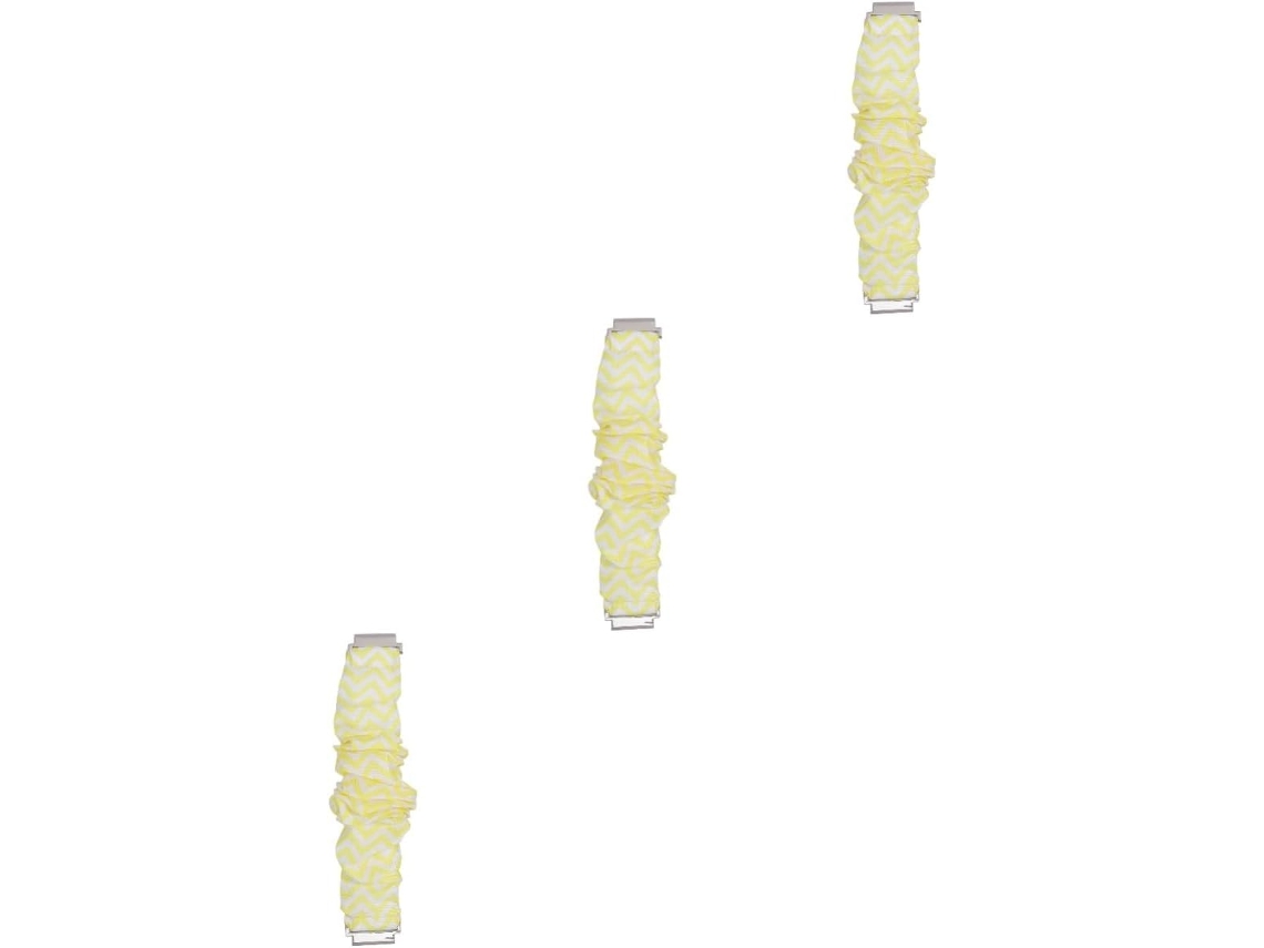 Conjunto De 3 Pulseiras Tecido Para Relógio Inteligente, Compatíveis